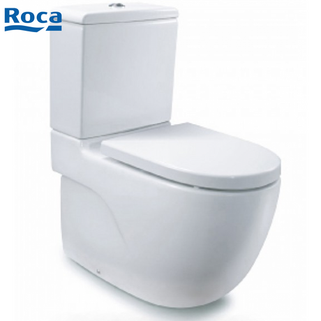 Roca N-Meridian 34124B 自由咀分體座廁配油壓廁板-hong-kong