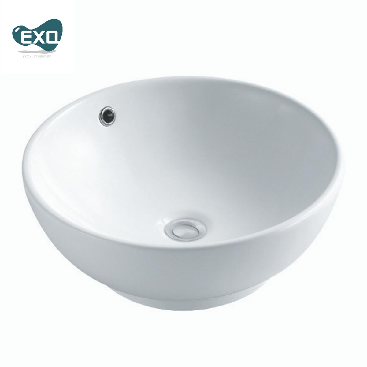 EXQ EB3323 白色圓形碗盆– JACO 積高