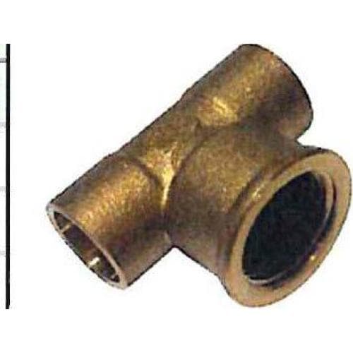 Deco Copper and copper alloy fittings with solder ring connection ends - Tee · GA number A20200005
