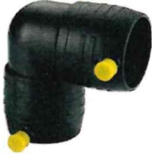 ERA PE fittings in black colour (PE100, SDR11) - Bend · GA number ZA20260013