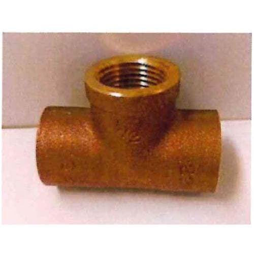 tub-e Copper alloy fittings with end feed connection ends - Tee · GA number A20200016