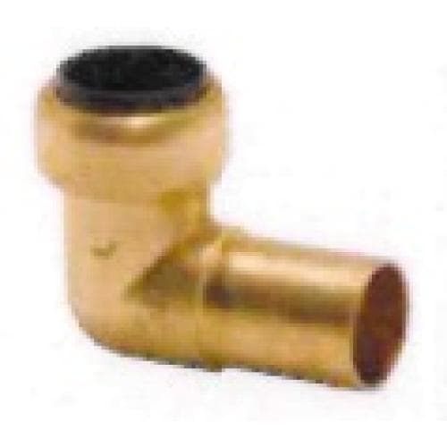 Tectite Pro 銅合金配件連推進式接頭 - 彎頭 · 認可信編號 B20250005