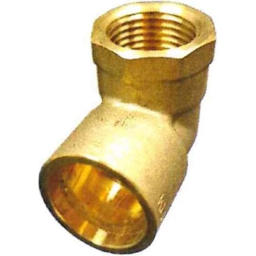 Kembla Copper alloy fittings with solder ring connection ends - Bend · GA number ZC20260336