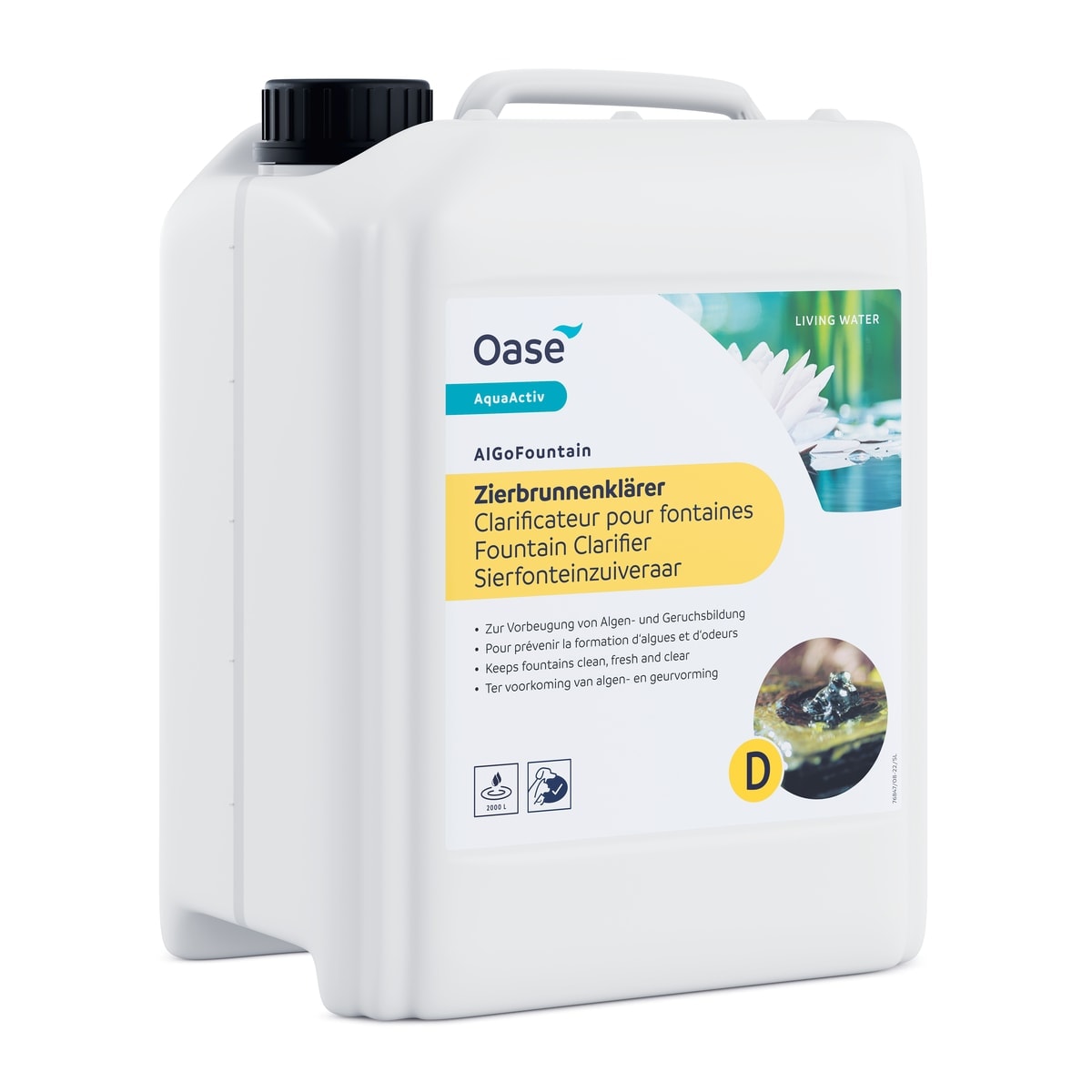 OASE 40234 5 l AquaActiv AlGo 水景濃縮液