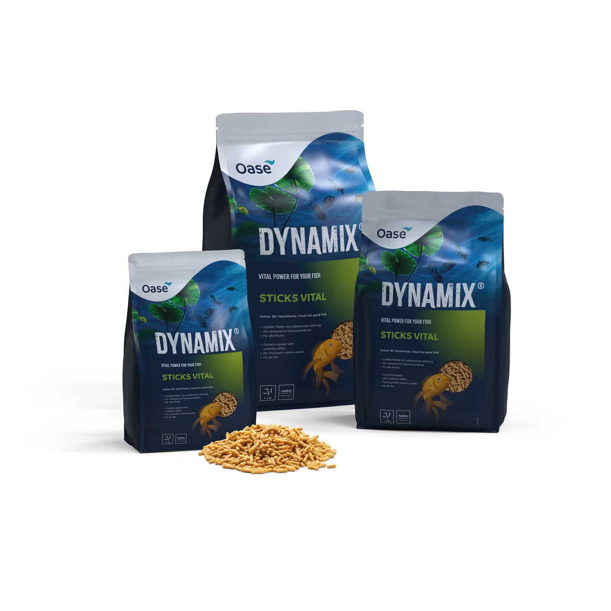 OASE 88679 4 L DYNAMIX Sticks Vital 水族添加劑