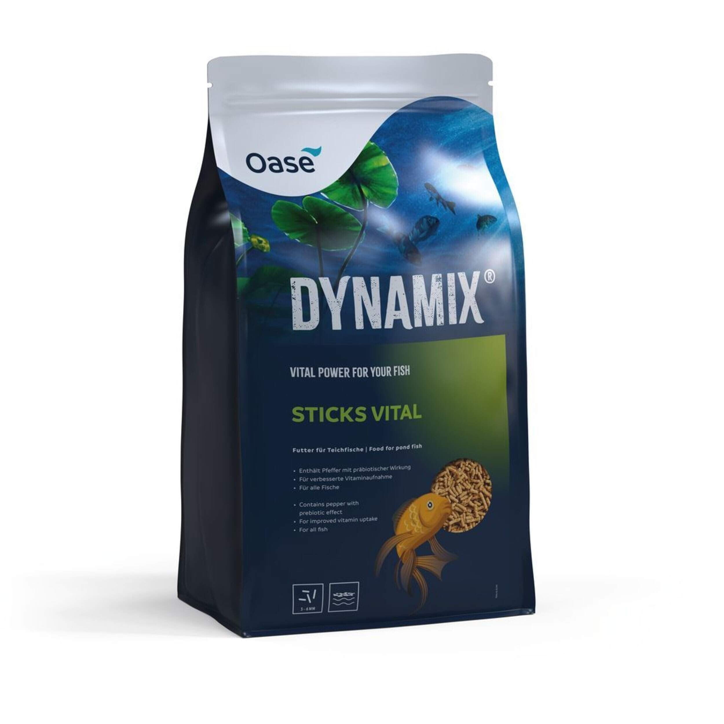 OASE 88699 20 L DYNAMIX Sticks Vital 魚飼料棒