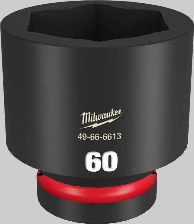 Milwaukee 美沃奇 49-66-6613 1" SHOCKWAVE™ Impact Duty™ 六角套筒 - 60毫米