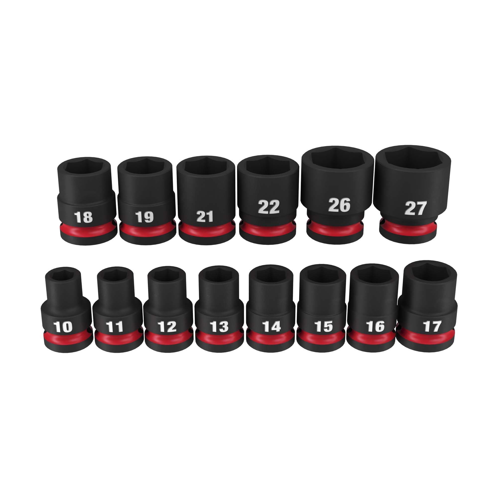 Milwaukee 美沃奇 49-66-7013 1/2" SHOCKWAVE Impact Duty™ 套筒組