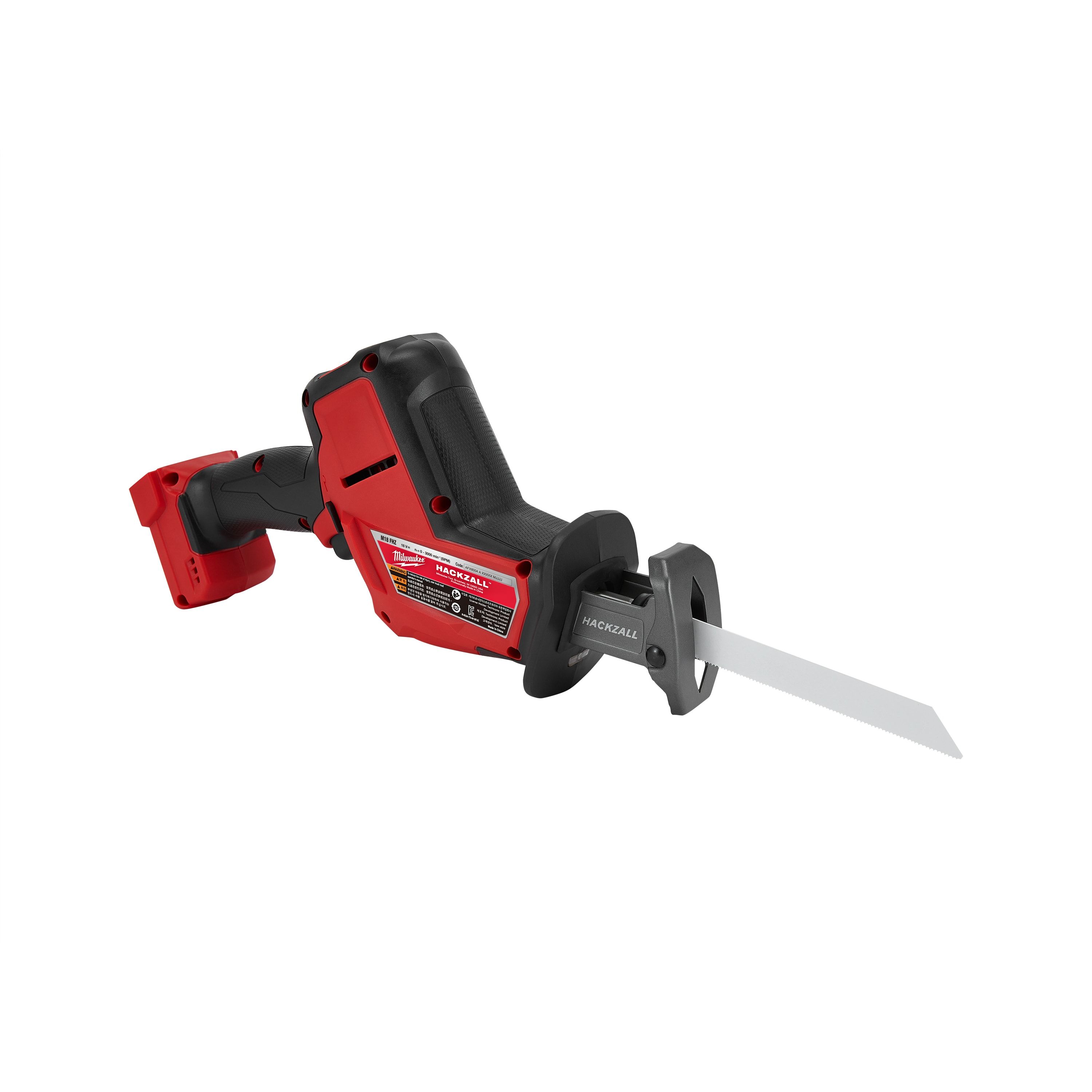 Milwaukee 美沃奇 M18 FHZ-0 M18 FUEL™ 無碳刷 HACKZALL™ 往復鋸 圖像 12