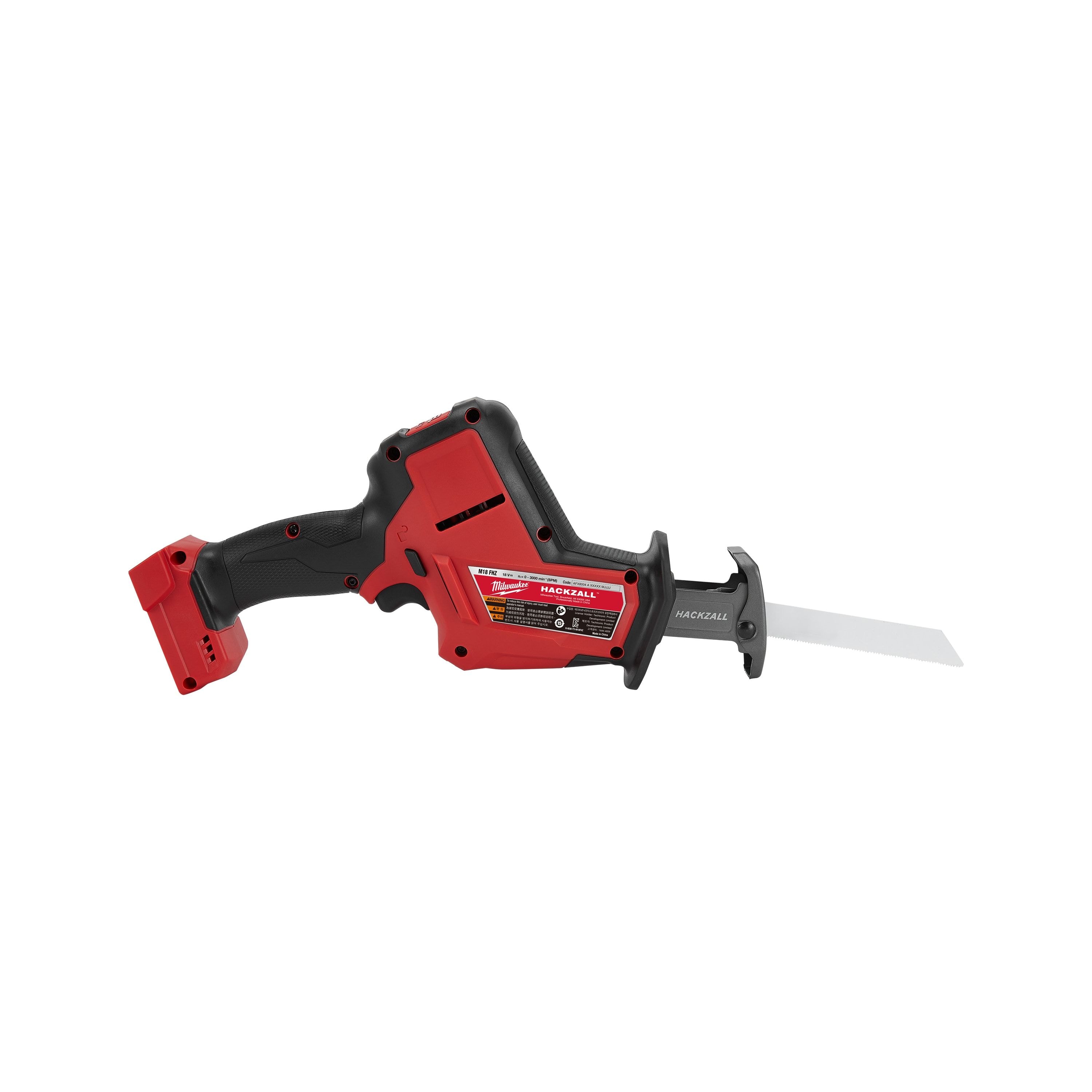 Milwaukee 美沃奇 M18 FHZ-0 M18 FUEL™ 無碳刷 HACKZALL™ 往復鋸 圖像 13