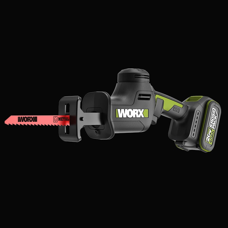 WORX WU500.9 20V 無刷 250mm 往復鋸