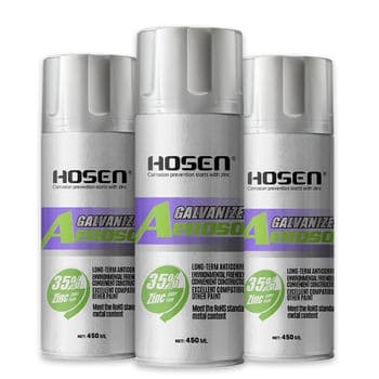 HOSEN 手噴亮光鉛水油(含鋅量35%)銀色