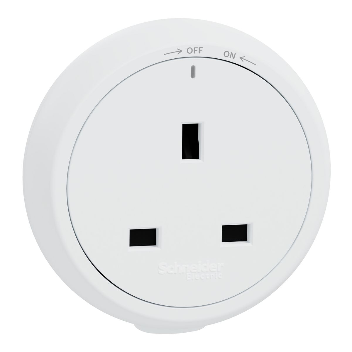 施耐德 Schneider Easy Series明裝式電力軌道13A 250V 三極插座連保護門模組