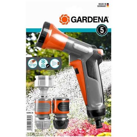 德國 GARDENA 18299-34 經典款花灑水槍連接套裝(1 種水型)