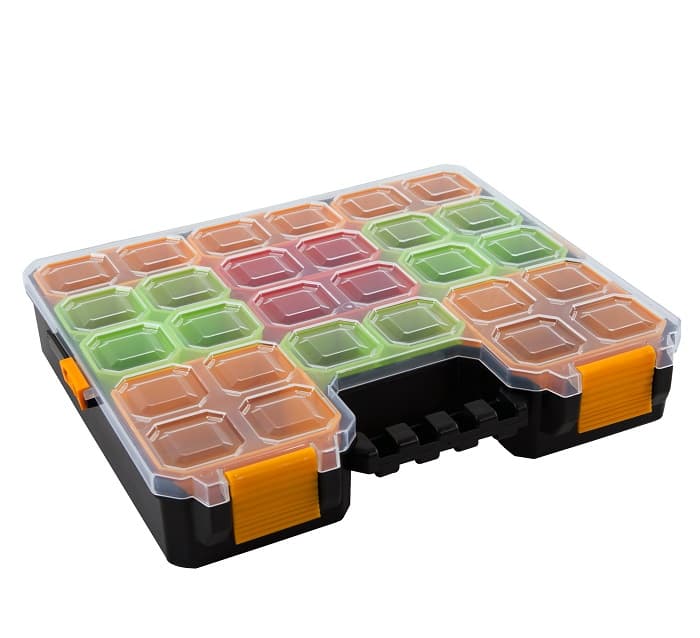 12" Removable-tray Tool Box (Colour)
