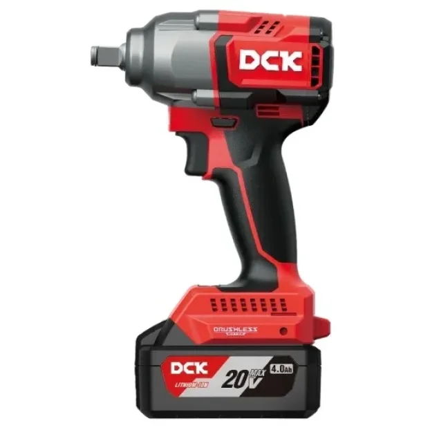 DCK KIW498 20V 充電式無刷衝擊扳手 (1/2")