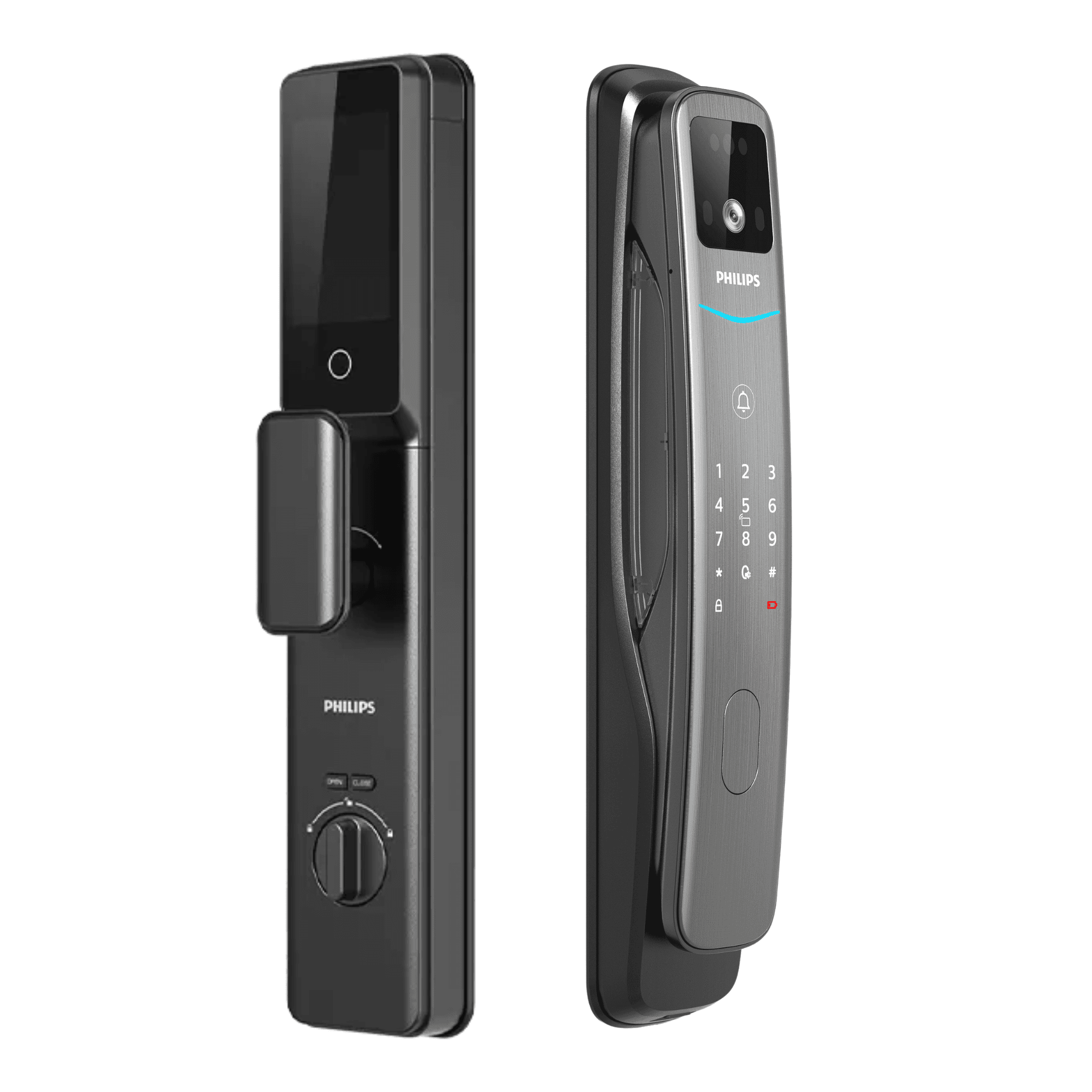 PHILIPS 飛利浦 EasyKey 702FVP 電子鎖 (曜石黑)【香港行貨】