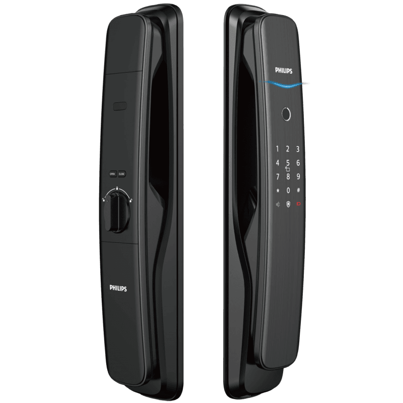 PHILIPS 飛利浦 EasyKey 702E 電子鎖 (曜石黑)【香港行貨】