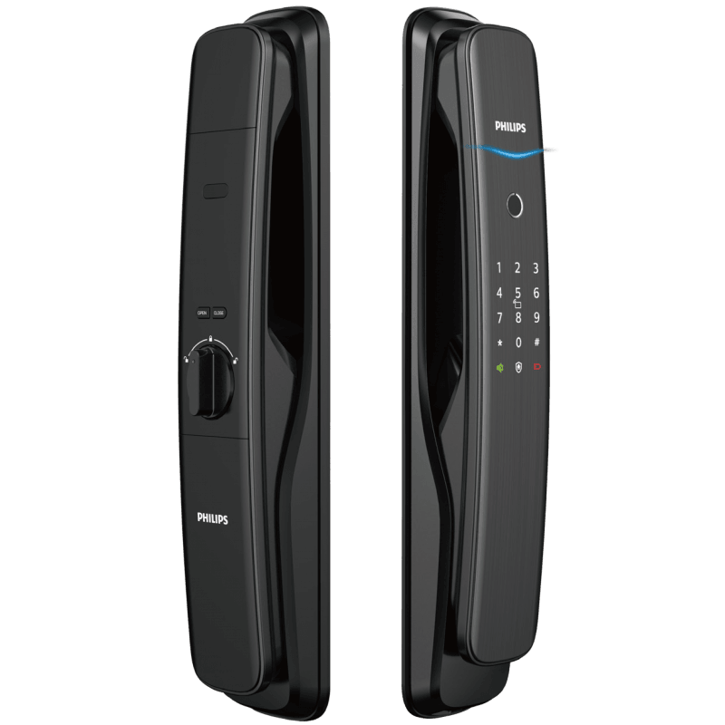 PHILIPS 飛利浦 EasyKey 702E 電子鎖 (曜石黑)【香港行貨】