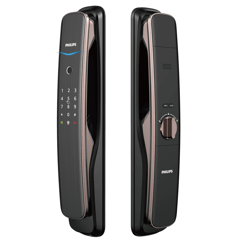 PHILIPS 飛利浦 EasyKey 702E 電子鎖 (紅古銅)【香港行貨】