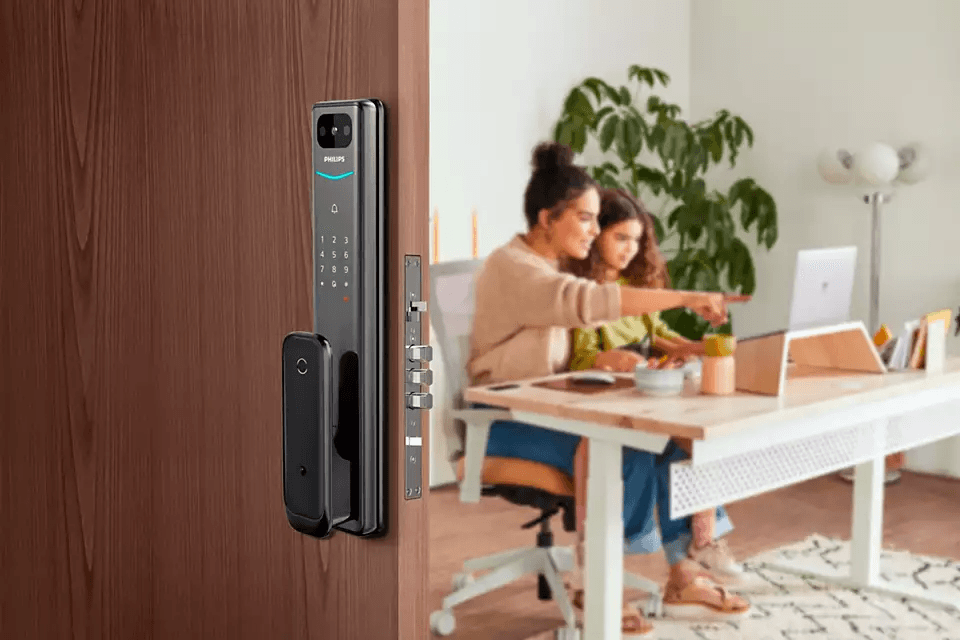 PHILIPS 飛利浦 EasyKey Alpha VP 電子鎖 (曜石黑)【香港行貨】