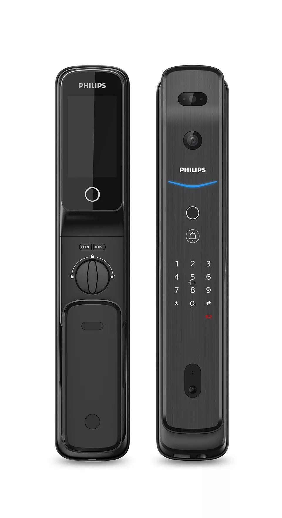 PHILIPS 飛利浦 EasyKey 709FVP 電子鎖 (曜石黑) 【香港行貨】