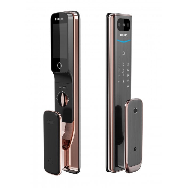 PHILIPS 飛利浦 EasyKey Alpha VP 電子鎖 (紅古銅)【香港行貨】