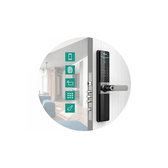 PHILIPS 飛利浦 EasyKey DDL610 電子鎖 (星空灰)【香港行貨】