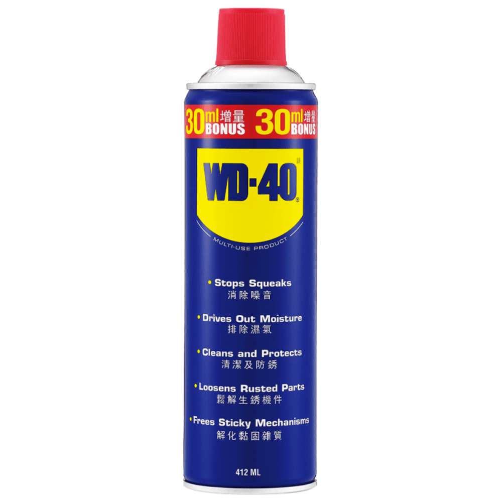 WD40 412毫升/13.9安士 萬能防銹潤滑劑 85024 (香港行貨)