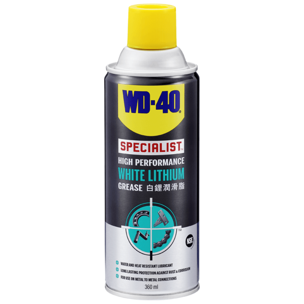 WD40 Specialist 白鋰潤滑脂 360毫升 35005 (香港行貨)