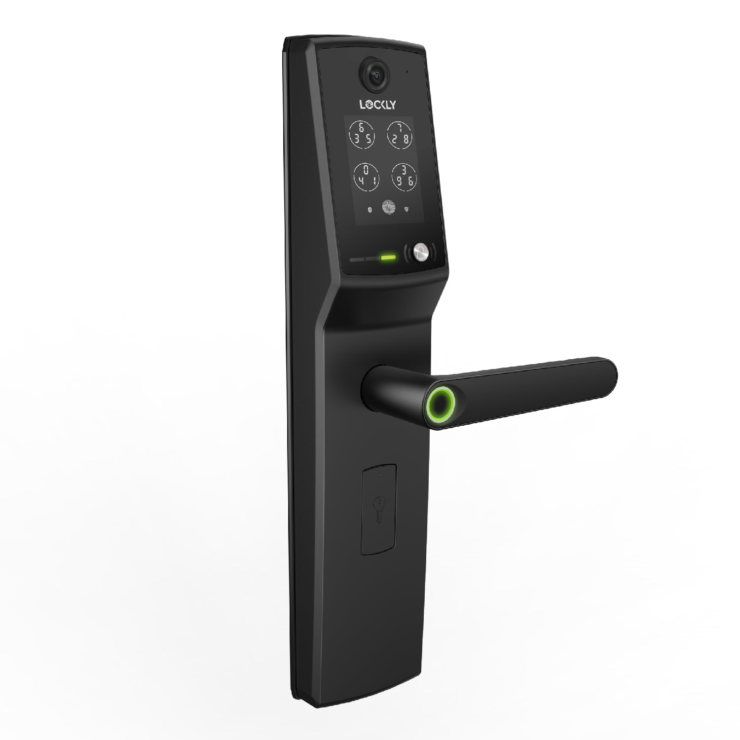 LOCKLY PGD898 Vision Lux 智能電子門鎖 (磨沙黑) (包標準安裝)