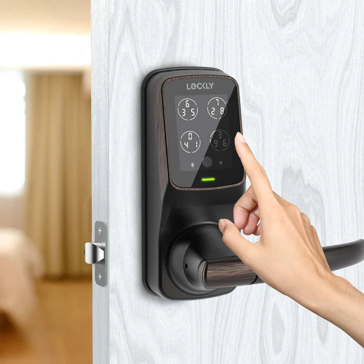 LOCKLY PGD628F Secure Plus 智能電子門鎖 (威尼斯古銅色) (包標準安裝)