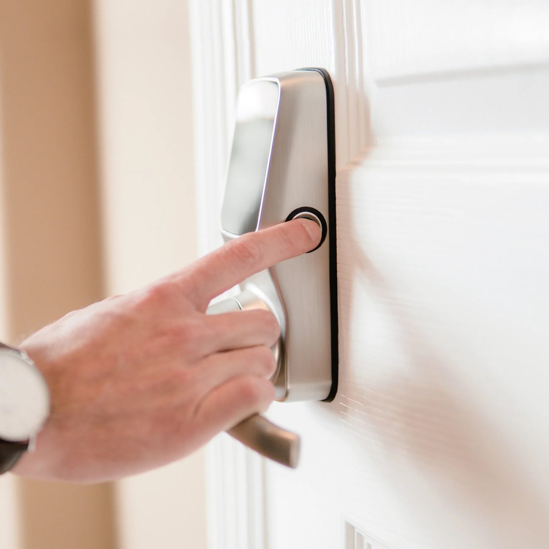 LOCKLY PGD628F Secure Plus 智能電子門鎖 (緞面鎳色) (包標準安裝)