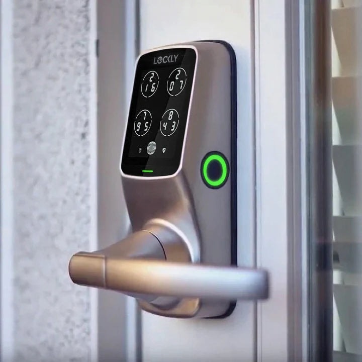 LOCKLY PGD628F Secure Plus 智能電子門鎖 (緞面鎳色) (包標準安裝)