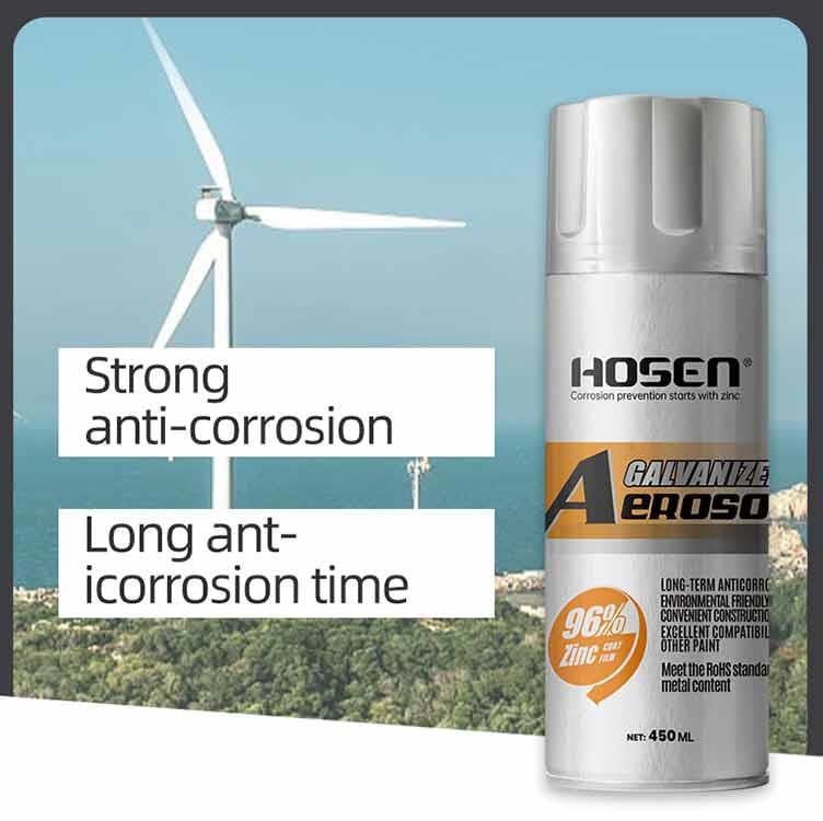 HOSEN 手噴鉛水油(含鋅量96%)灰色