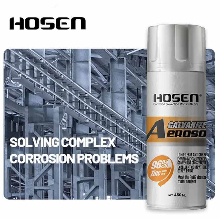 HOSEN 手噴鉛水油(含鋅量96%)灰色