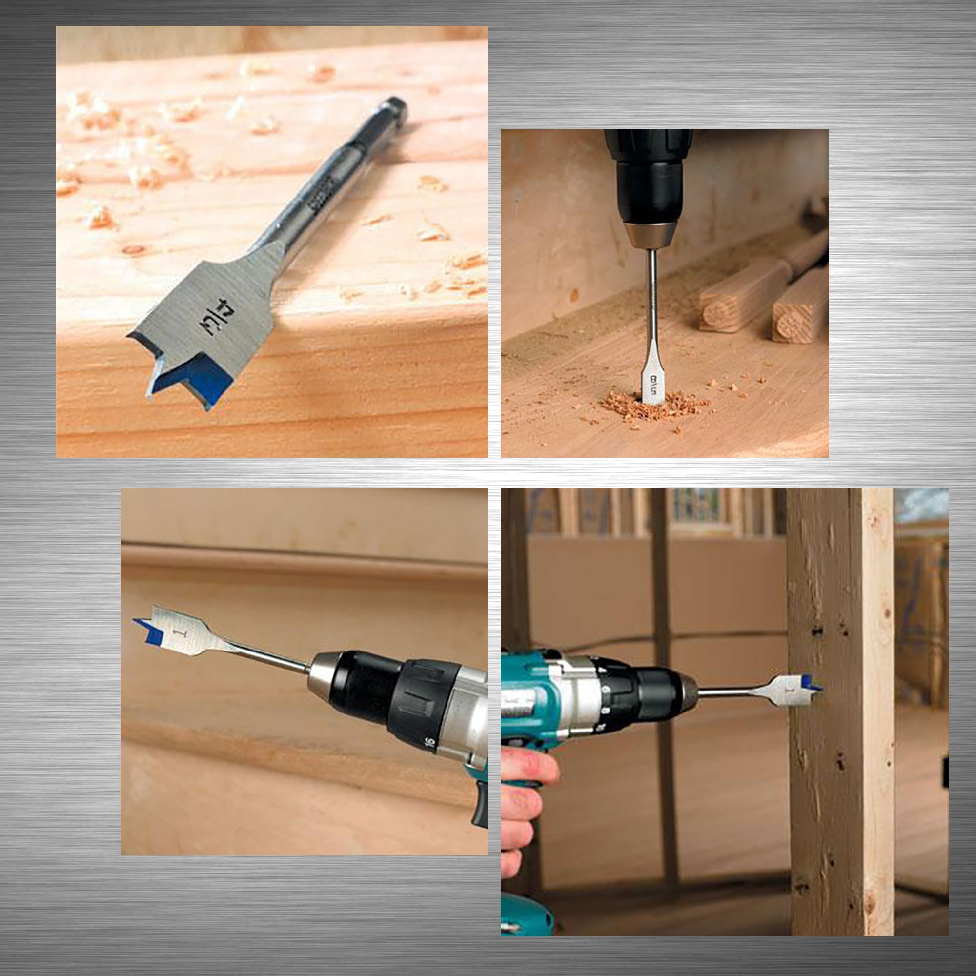 IRWIN Blue Groove 4X 木工鑽咀 (扁鑽) 152mm