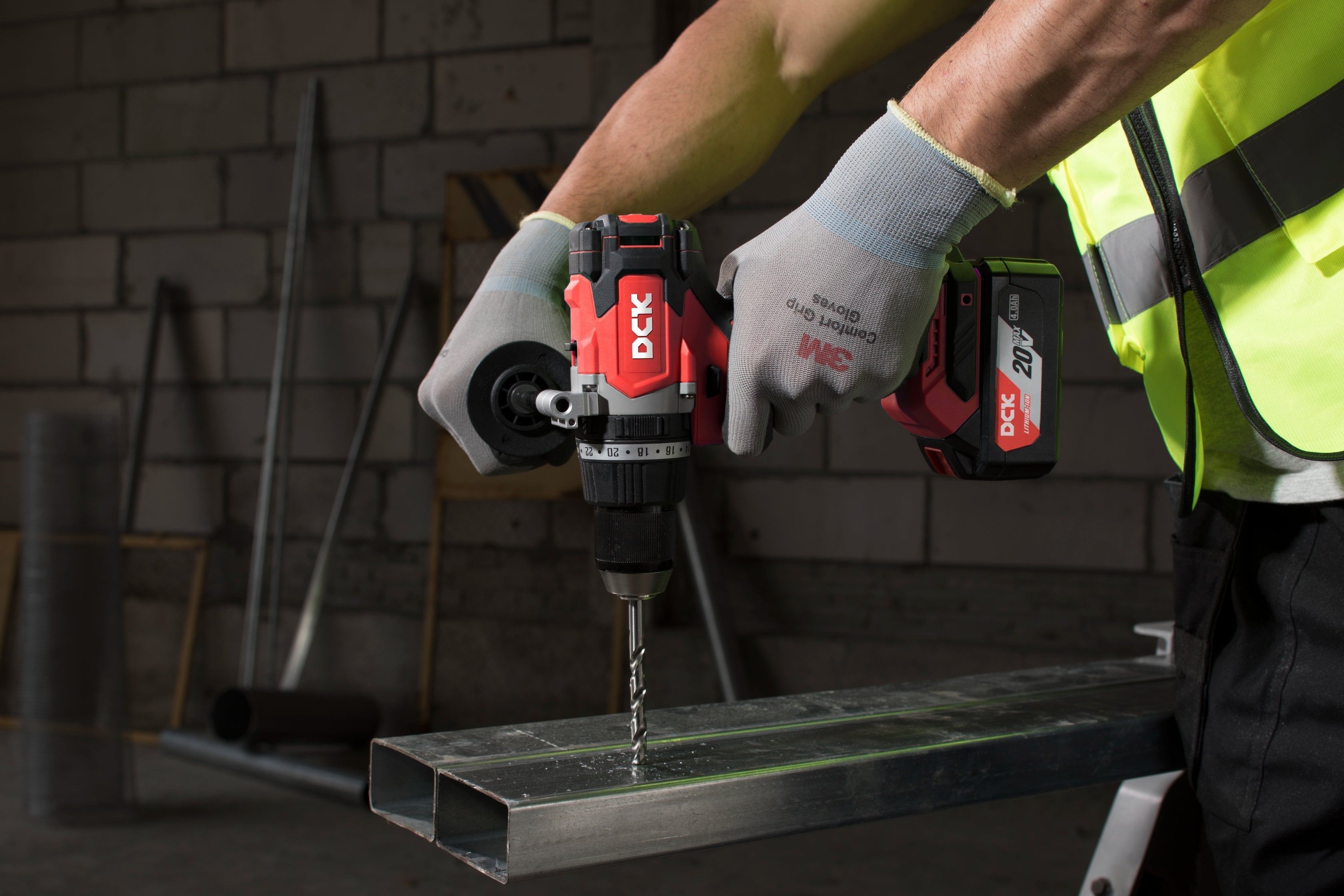 DCK KDJZ03-13 20V 充電式無刷衝擊電鑽