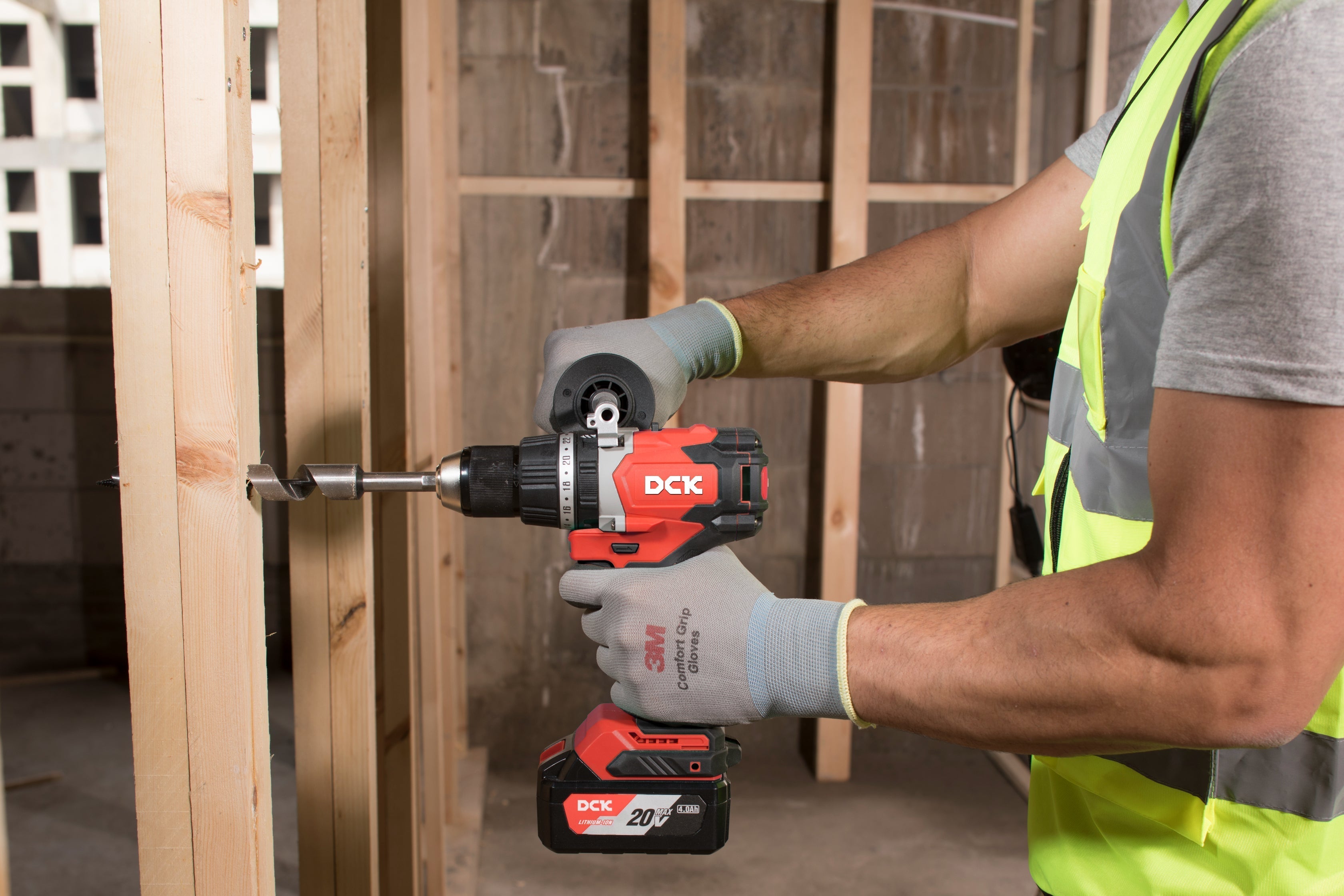 DCK KDJZ03-13 20V 充電式無刷衝擊電鑽