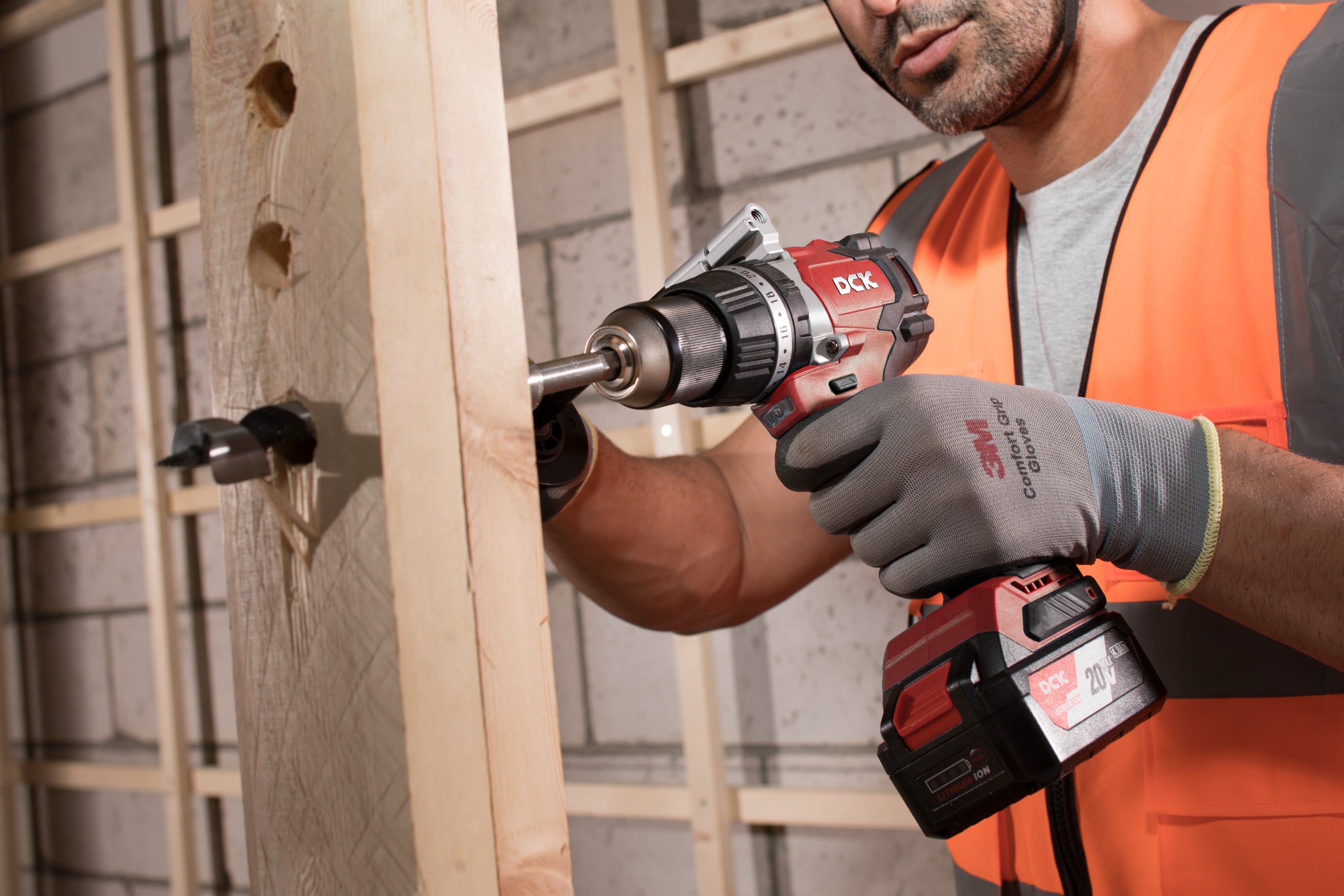 DCK KDJZ03-13 20V 充電式無刷衝擊電鑽