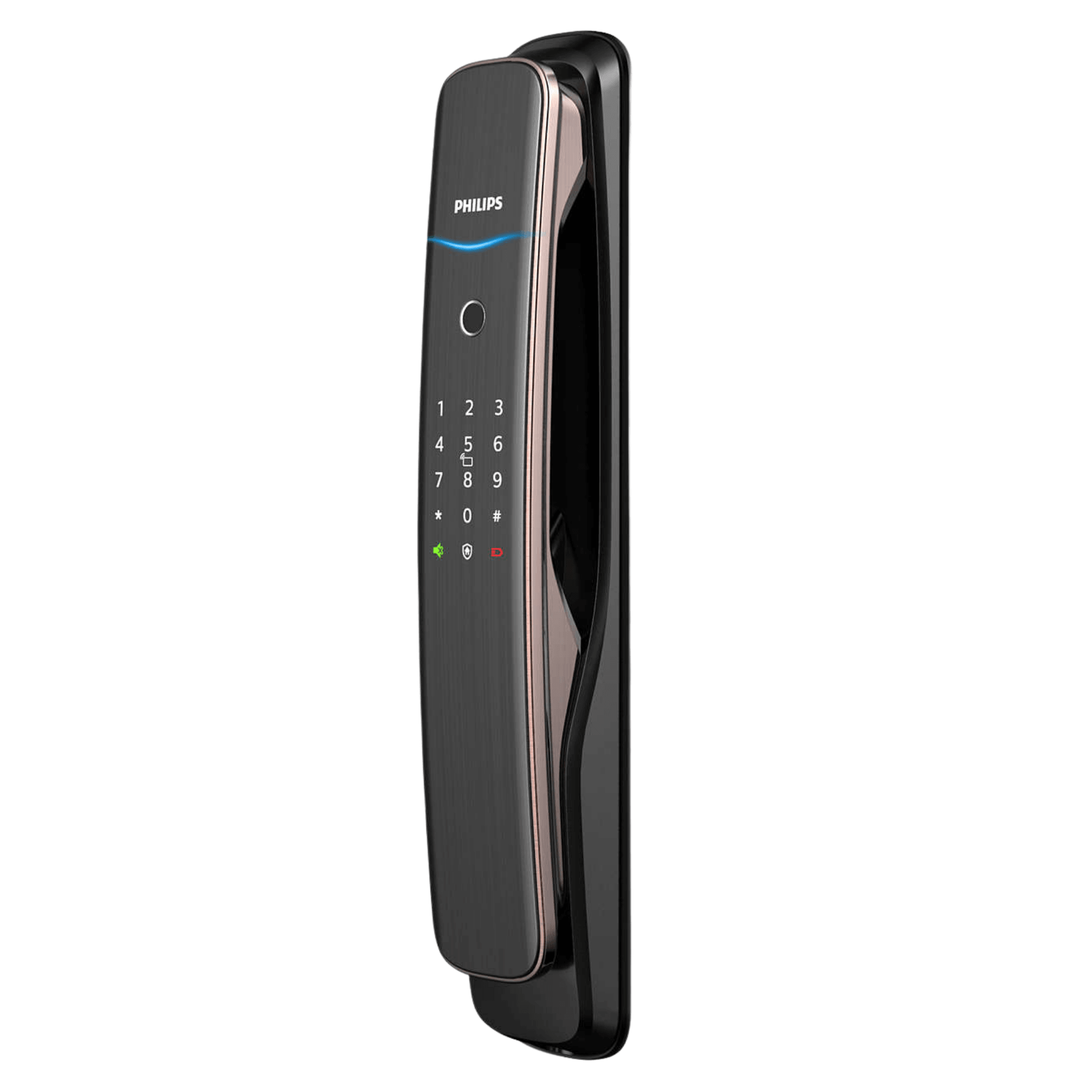 PHILIPS 飛利浦 EasyKey 702E 電子鎖 (紅古銅)【香港行貨】-hong-kong