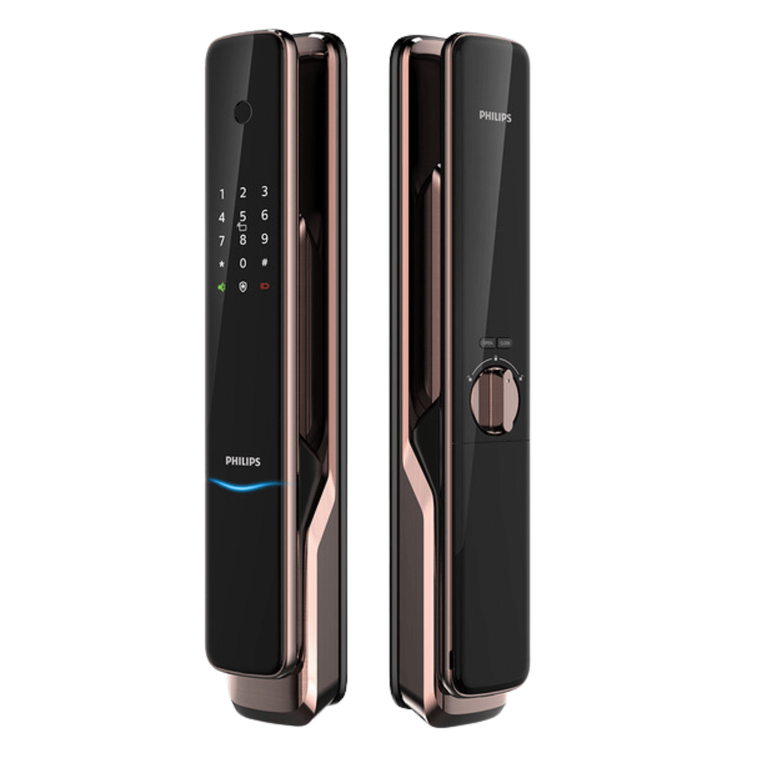 PHILIPS 飛利浦 EasyKey 9300 電子鎖 (紅古銅)【香港行貨】-hong-kong