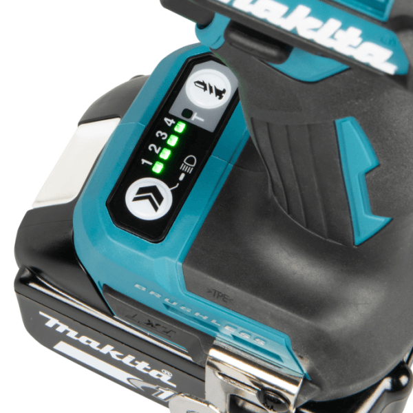 Makita DTD201Z 四段電子變速控制面板特寫
