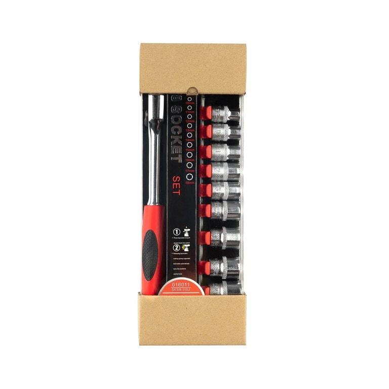 JETECH SK1/4-14SJ 1/4吋簡易卜士套裝(正面)