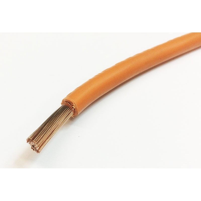 積高 XMRCO2250 橙色橡膠軟線 10.0mm(細節)