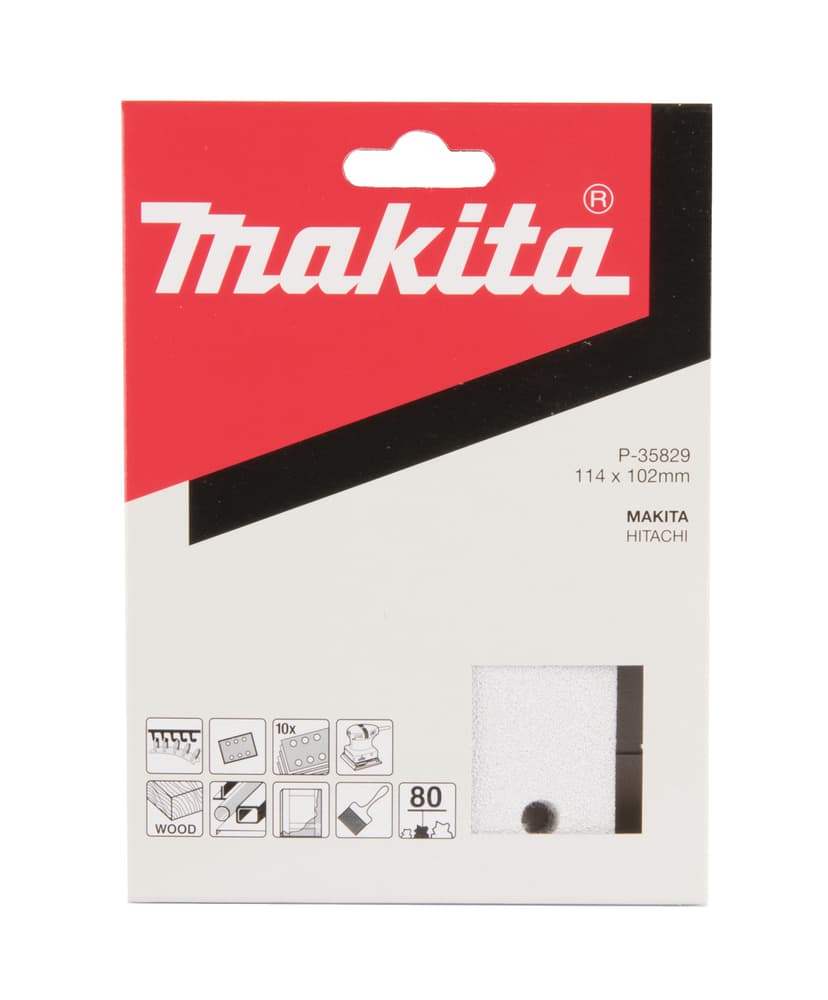 Makita 牧田 P-35829 砂紙(魔術貼) W114 X 102MM G80