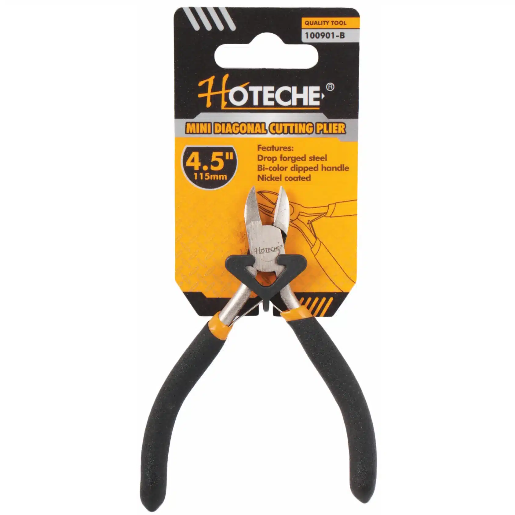 HOTECHE 100901B 4.5"迷你斜咀鉗