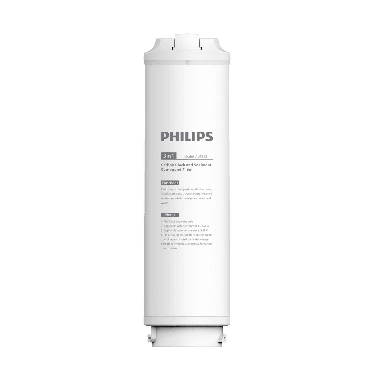 Philips AUT812/97 RO Under-Sink Water Purifier - Filter Cartridge (HK Version)