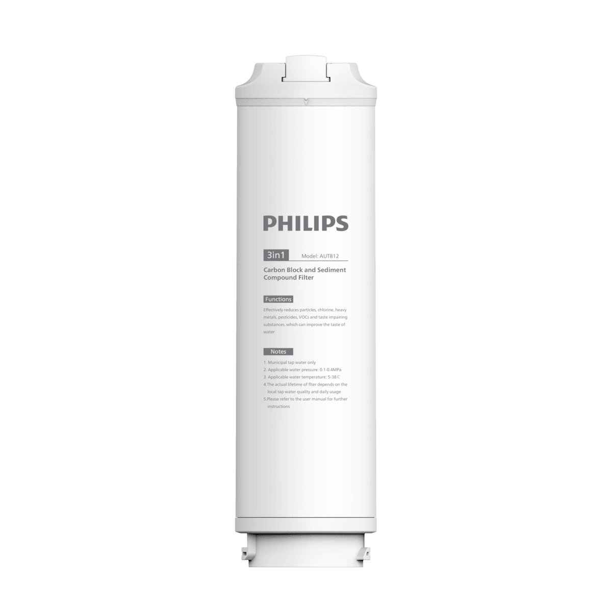Philips AUT812/97 RO Under-Sink Water Purifier - Filter Cartridge (HK Version)