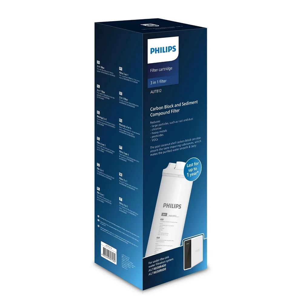 Philips AUT812/97 RO Under-Sink Water Purifier - Filter Cartridge (HK Version)